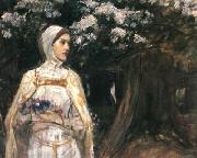 John William Waterhouse Beatrice Sweden oil painting artist